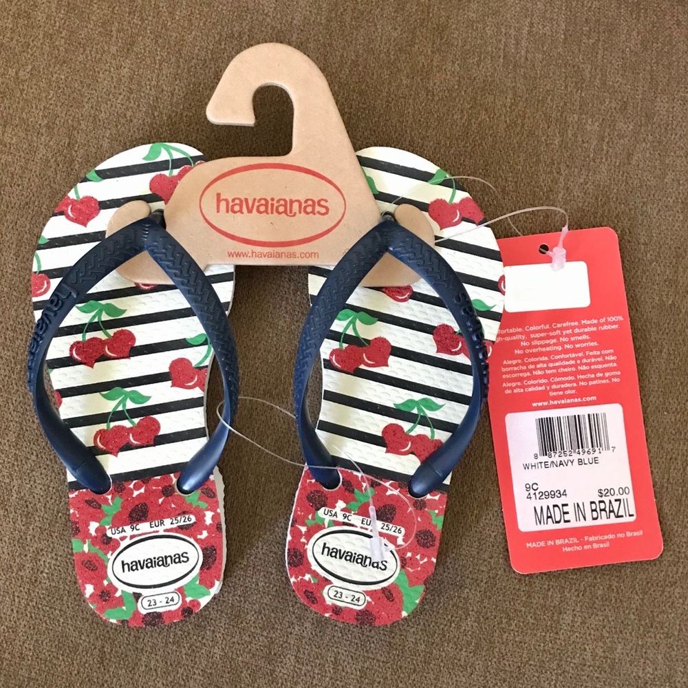 Brand New Havaianas Toddler flip flops